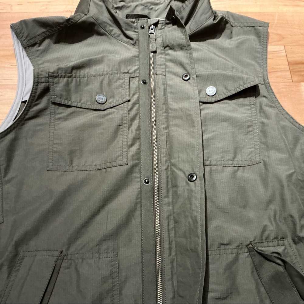 Eddie Bauer Mens Performance Utility Vest Travex Travel Cotton Nylon Outdoor - Picture 10 of 16
